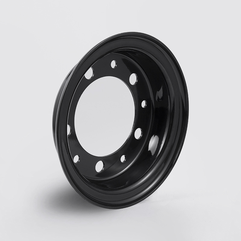 حافة عجلة فولاذي بمقسم 45R لرافعة شوكية هانغتشو 700-12 حافة عجلة فولاذي بمقسم 45R لرافعة شوكية هانغتشو 700-12